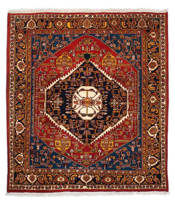 Gabbeh Rug - Kashkuli Perser - 200 x 180 cm - dark red