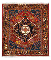 Gabbeh Rug - Kashkuli Perser - 200 x 180 cm - dark red