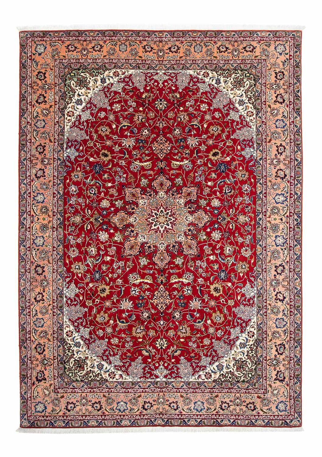 Perser Rug - Tabriz - Royal - 307 x 205 cm - dark red