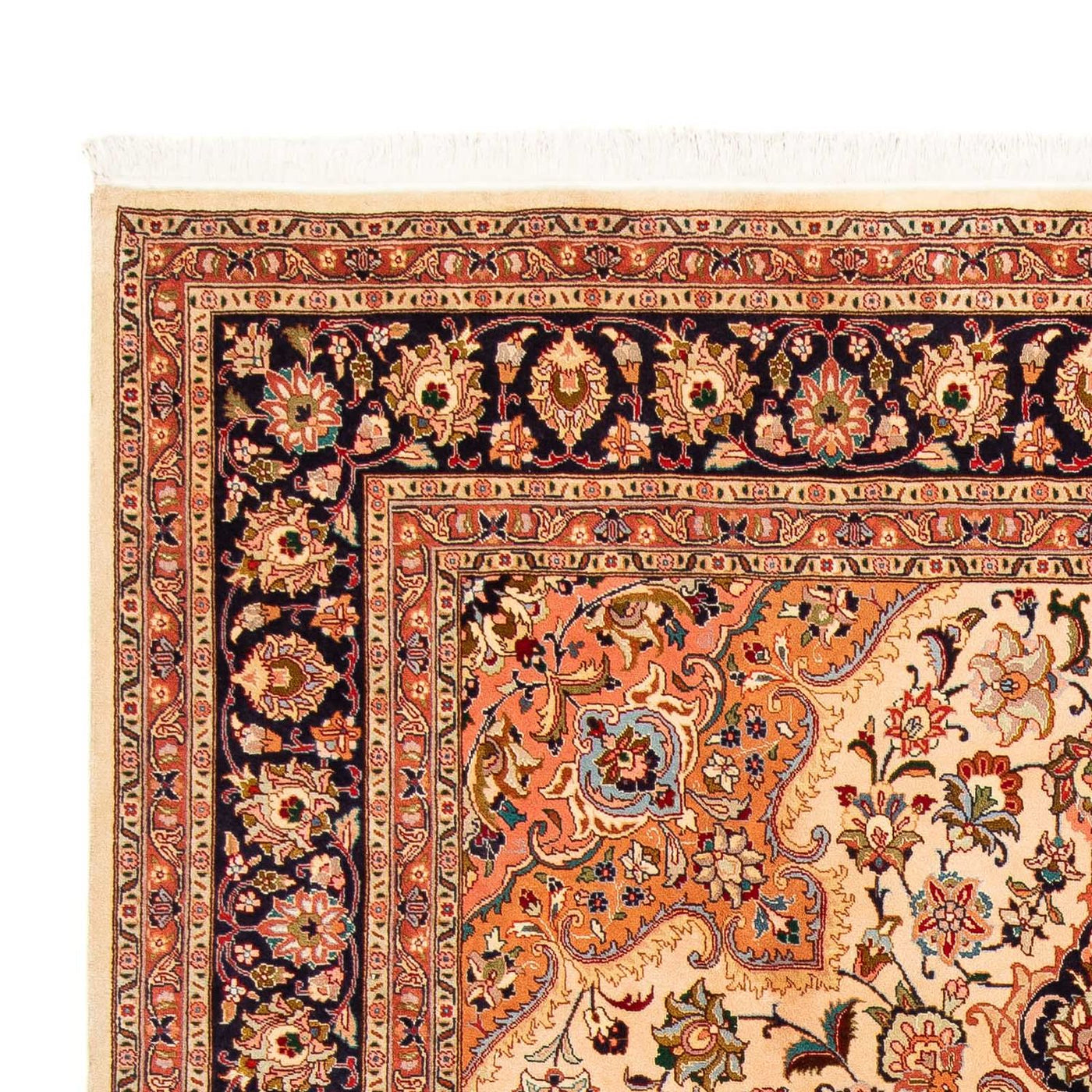 Tabriz - 50 Raj Rug 302x202cm - Persian Rugs