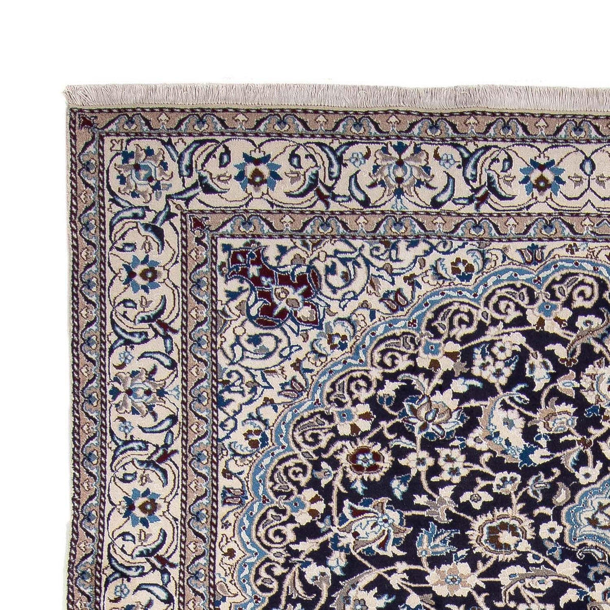 Perser Rug - Nain - 350 x 243 cm - dark blue