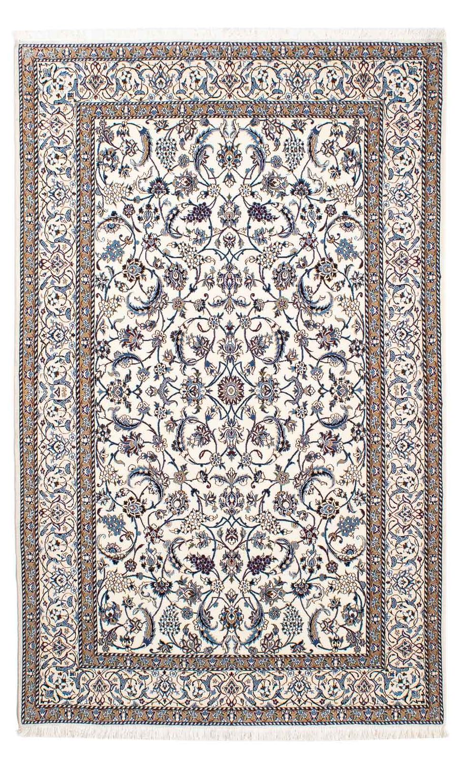 Perser Rug - Nain - Premium - 200 x 123 cm - beige