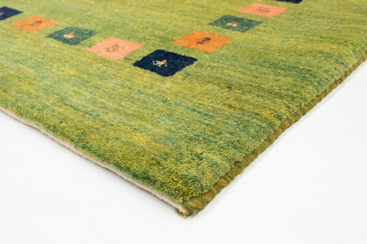 Gabbeh Rug - Loribaft Perser - 154 x 107 cm - green