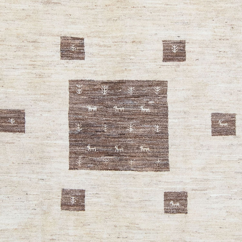 Gabbeh Rug - Loribaft Perser - 340 x 250 cm - beige