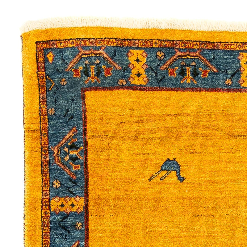 Gabbeh Rug - Loribaft Perser - 143 x 109 cm - gold