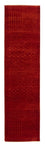 Runner Gabbeh Rug - Loribaft Perser - 307 x 80 cm - red