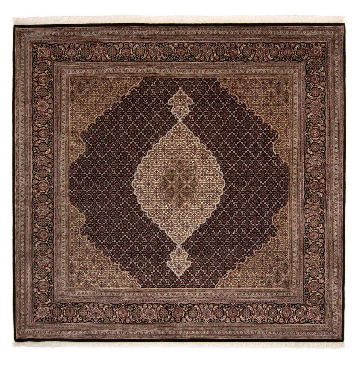 Perser Rug - Tabriz - 253 x 246 cm - dark blue