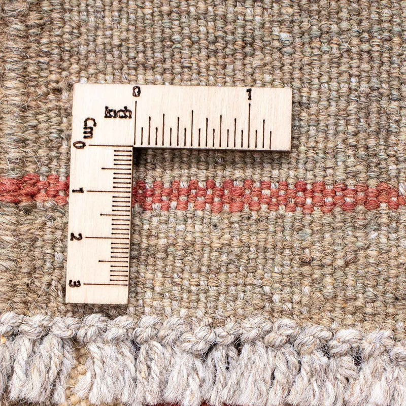 Runner Kelim Rug - Splash - 193 x 64 cm - rust