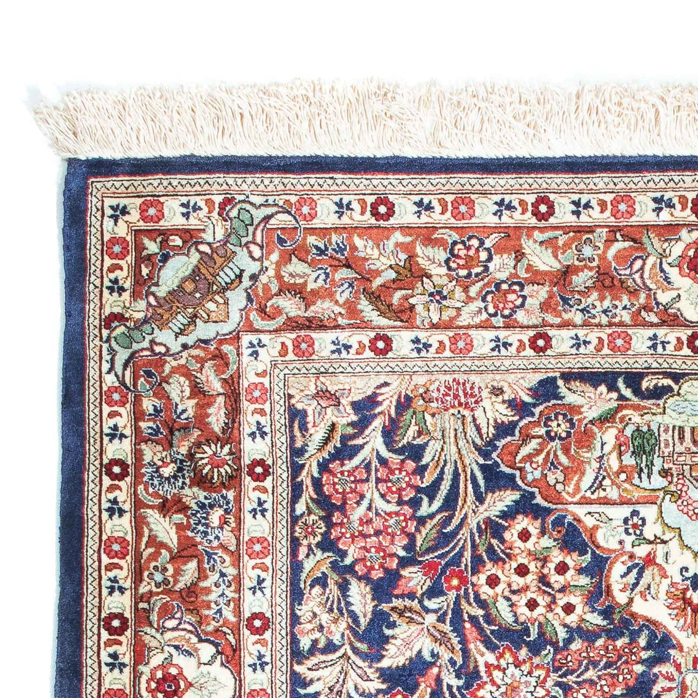 Qom Rug 118x80cm - Persian Rugs