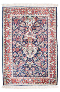 Perser Rug - Ghom - 121 x 84 cm - dark blue