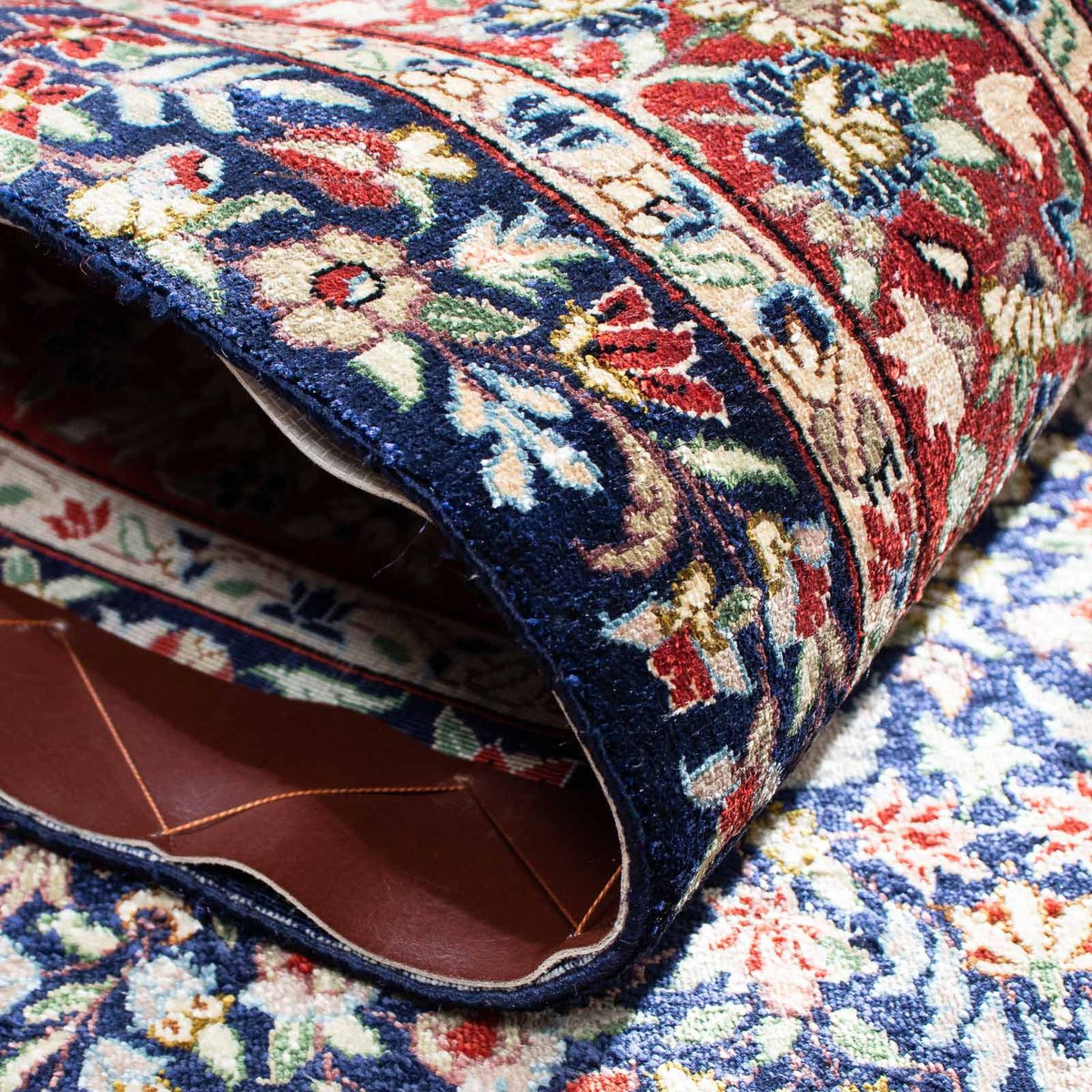 Perser Rug - Ghom - 120 x 78 cm - dark blue