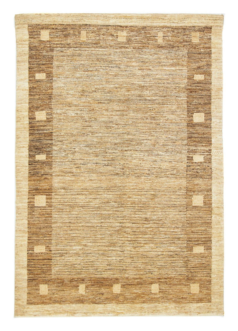 Gabbeh Rug - Loribaft Perser - 228 x 161 cm - light brown