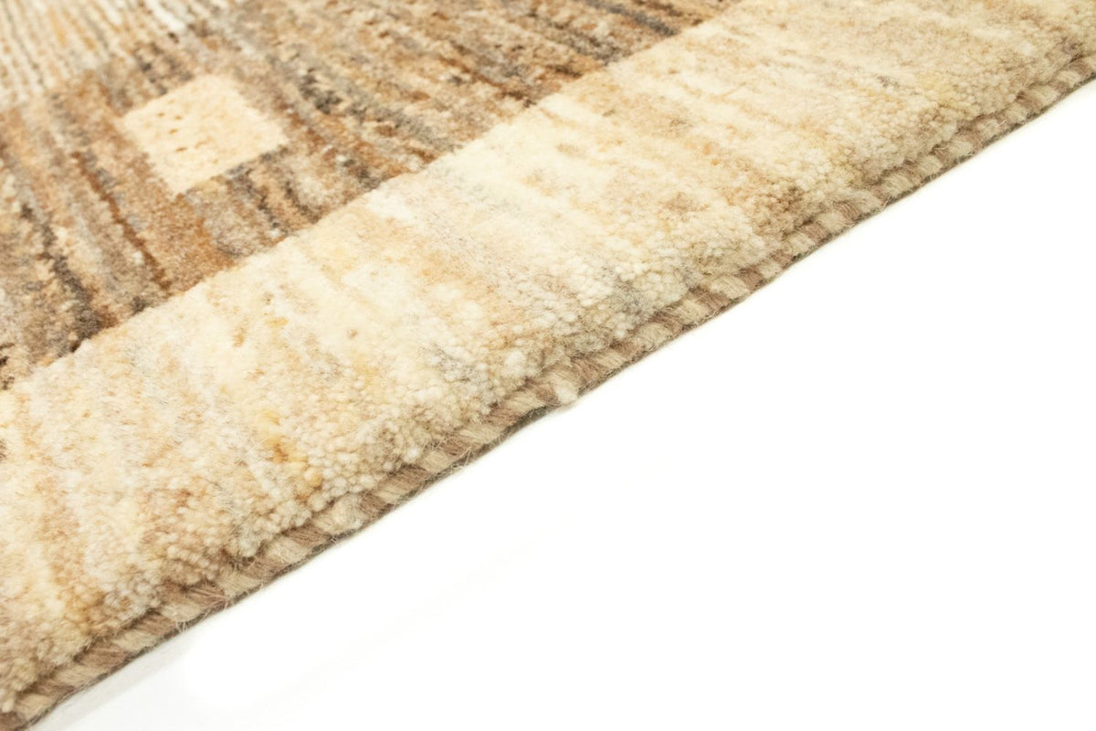 Gabbeh Rug - Loribaft Perser - 228 x 161 cm - light brown