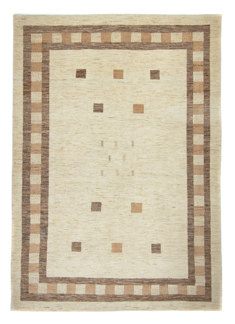 Gabbeh Rug - Loribaft Perser - 286 x 202 cm - beige
