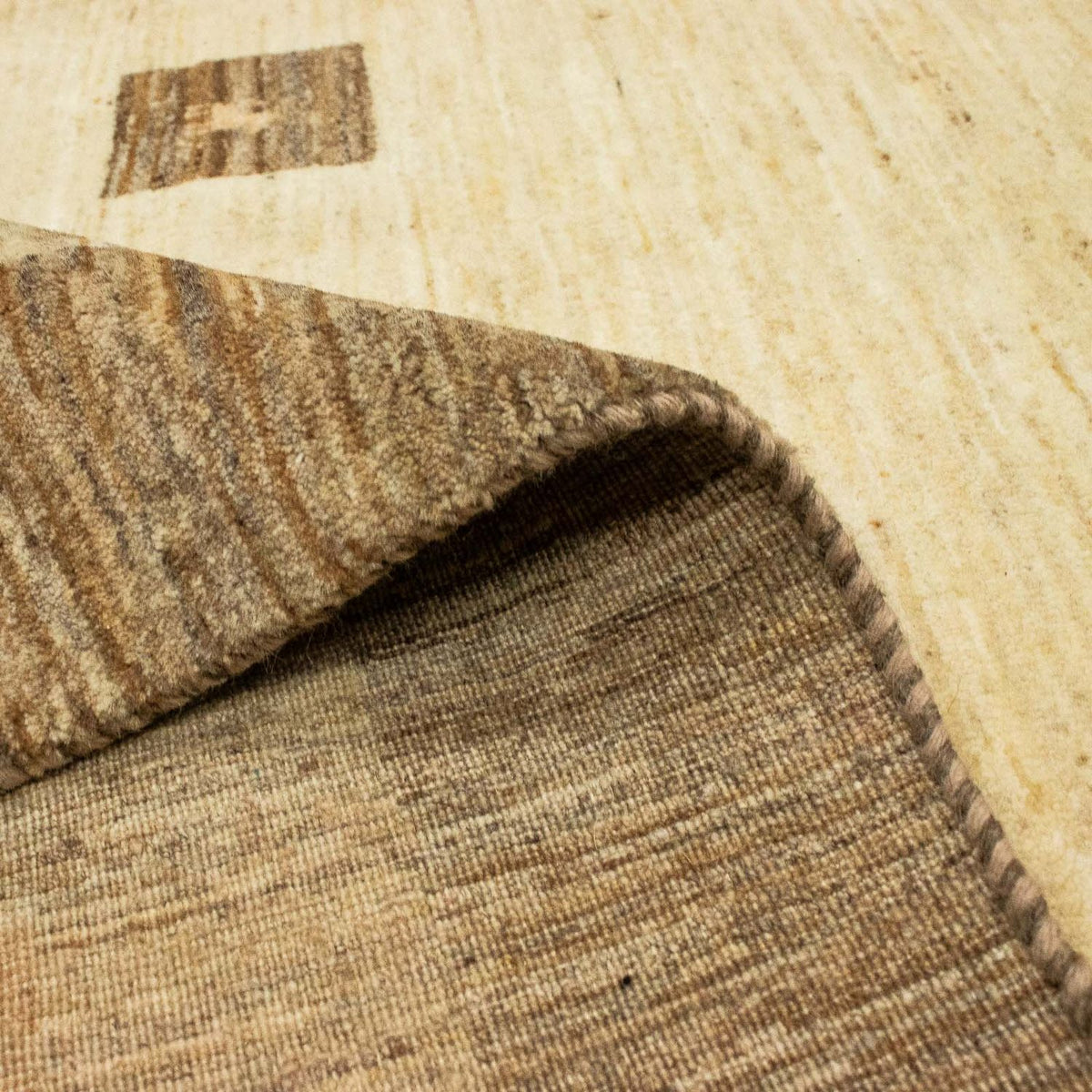 Gabbeh Rug - Loribaft Perser - 345 x 247 cm - beige