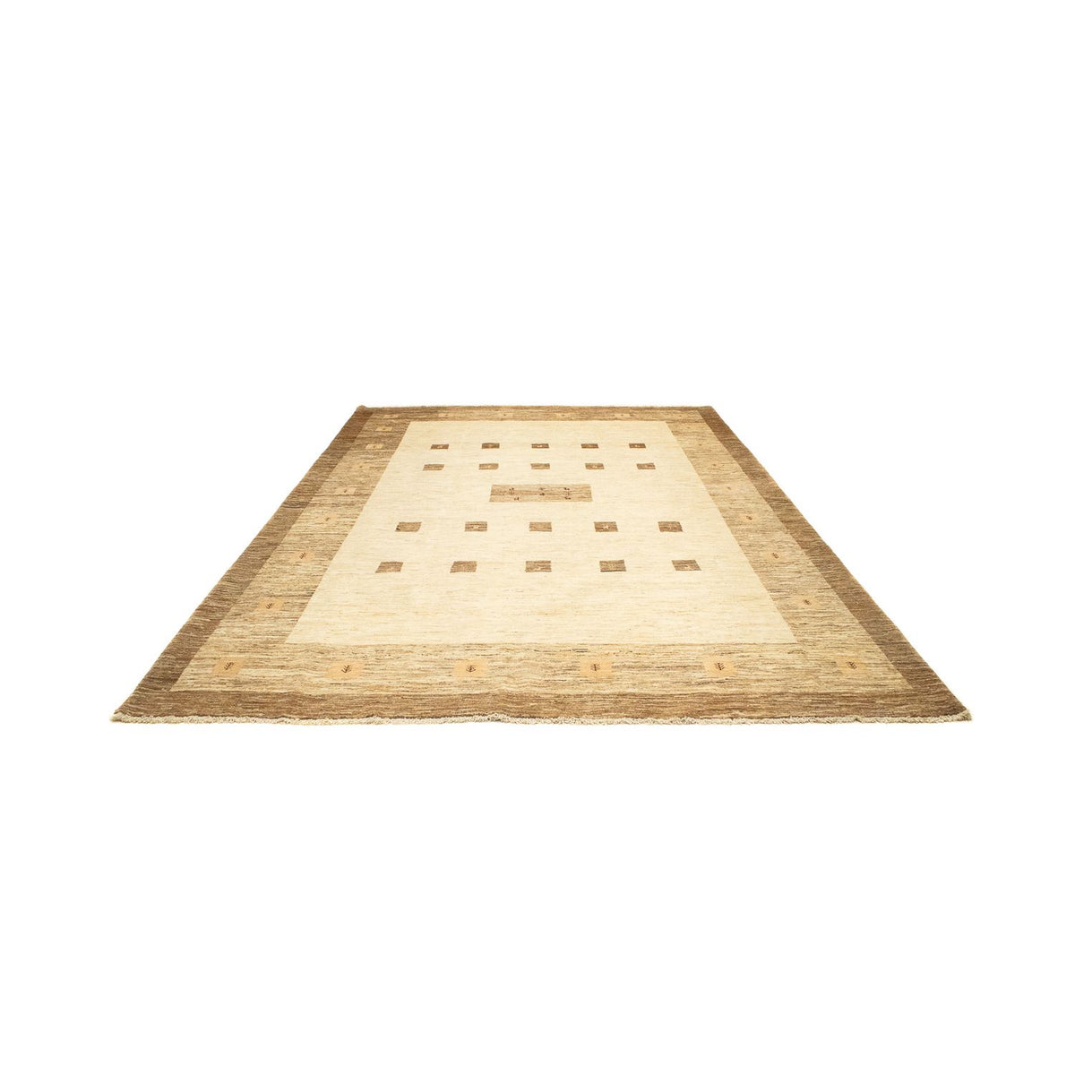 Gabbeh Rug - Loribaft Perser - 345 x 247 cm - beige