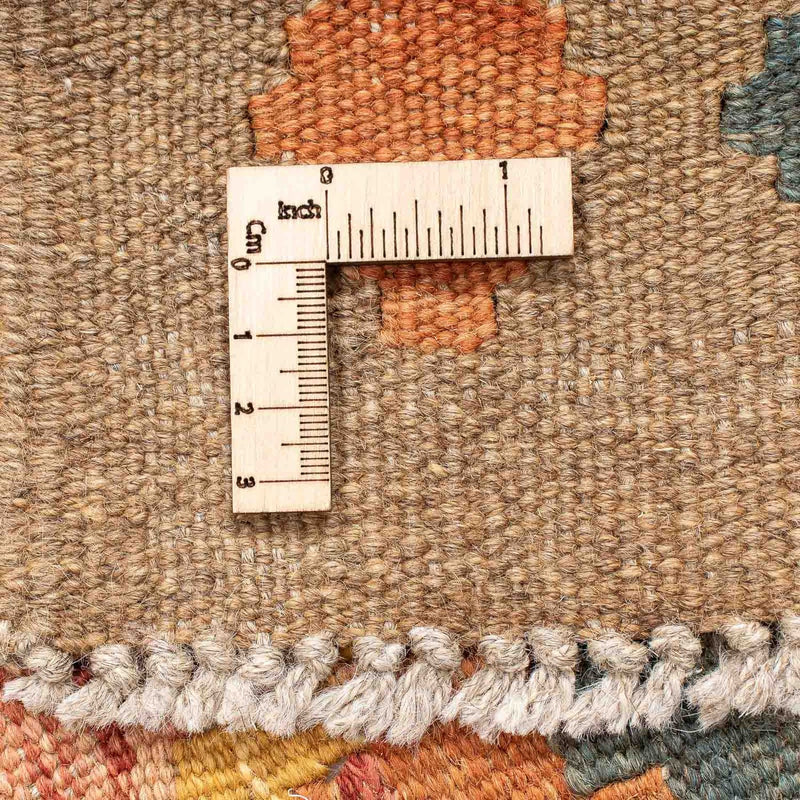 Runner Kelim Rug - Splash - 200 x 62 cm - brown