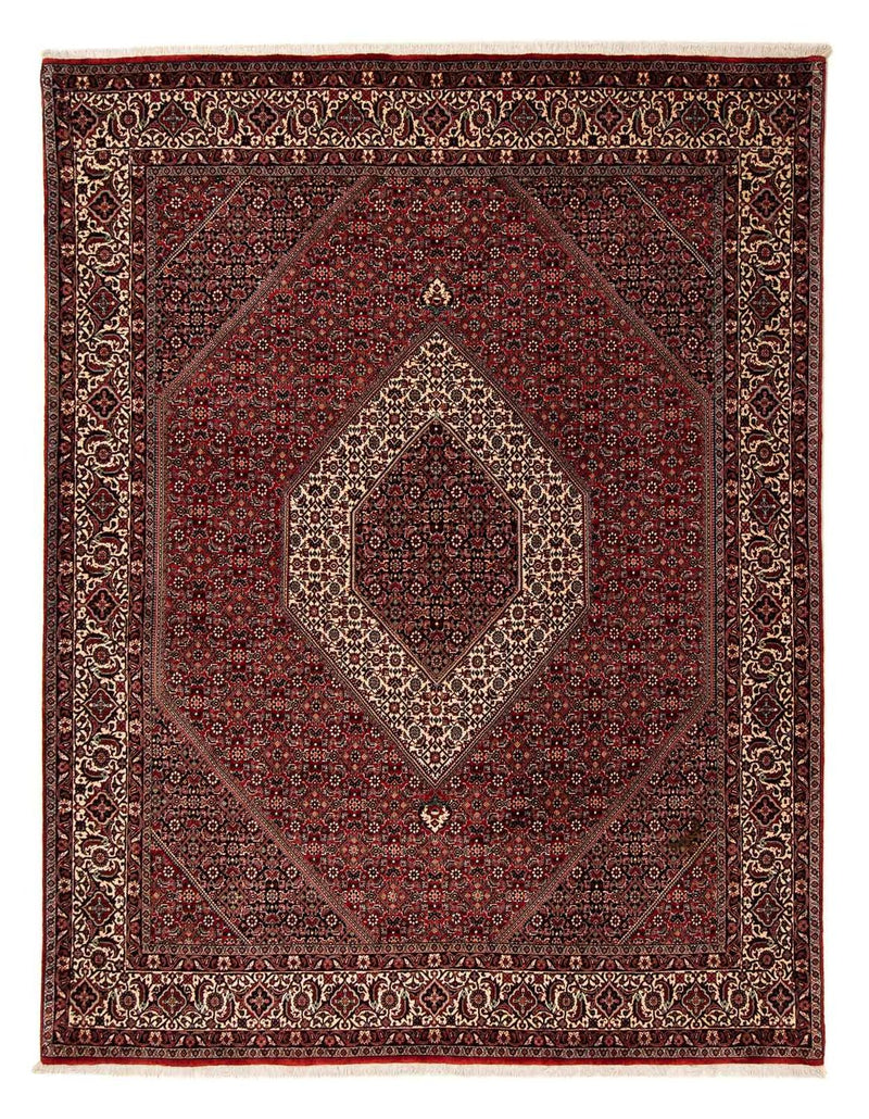 Perser Rug - Bidjar - 253 x 202 cm - dark red