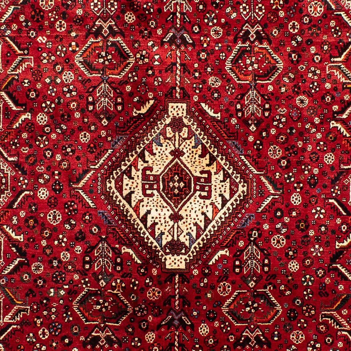 Perser Rug - Nomadic - 267 x 192 cm - dark red