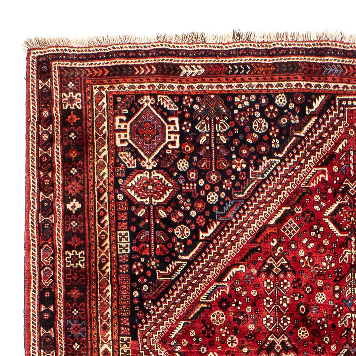 Perser Rug - Nomadic - 267 x 192 cm - dark red