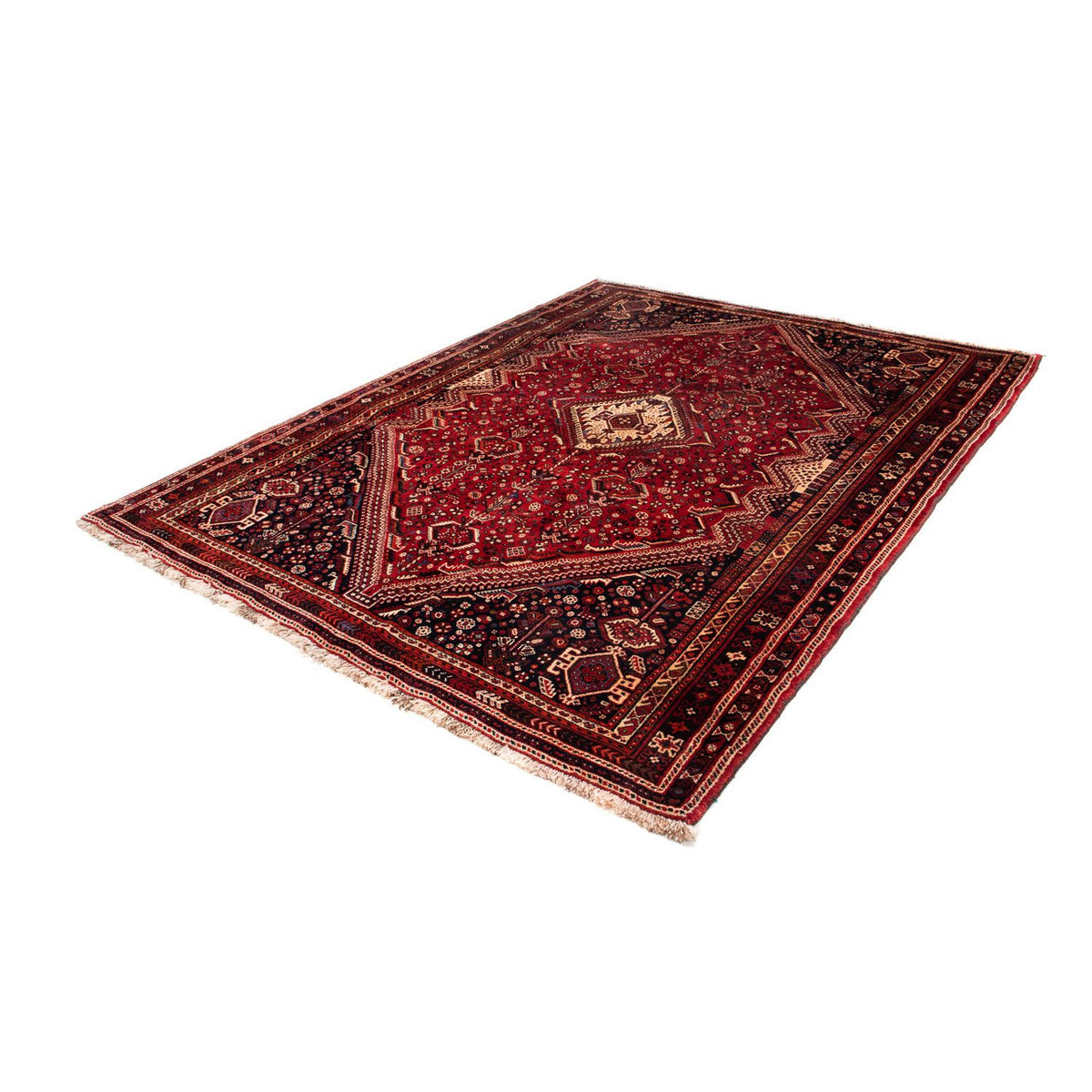 Perser Rug - Nomadic - 267 x 192 cm - dark red