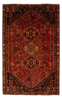 Perser Rug - Nomadic - 290 x 185 cm - dark red