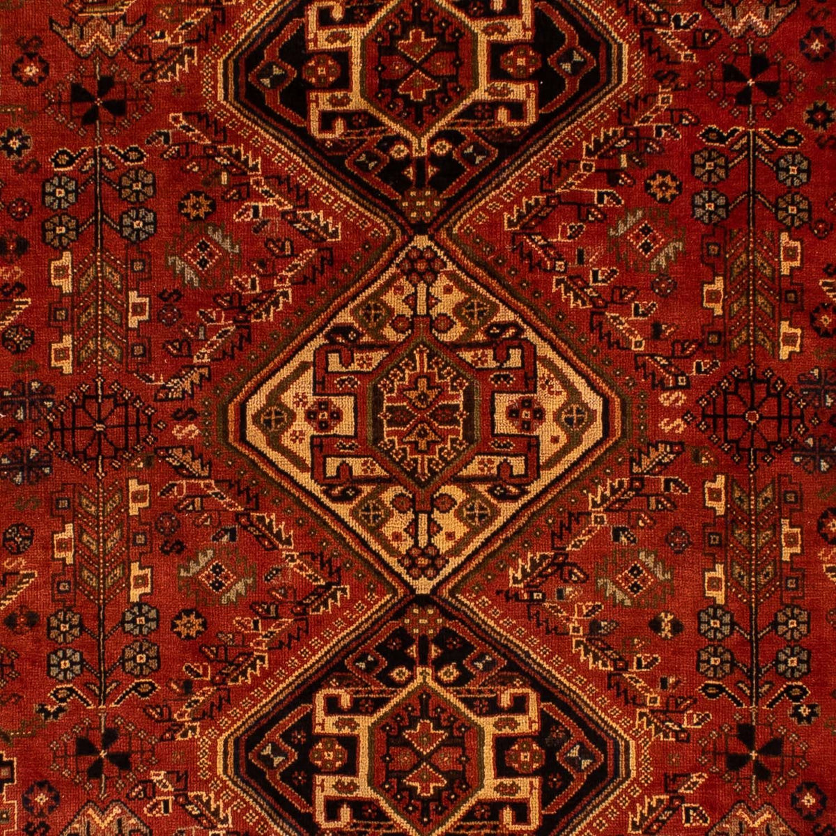 Perser Rug - Nomadic - 290 x 185 cm - dark red