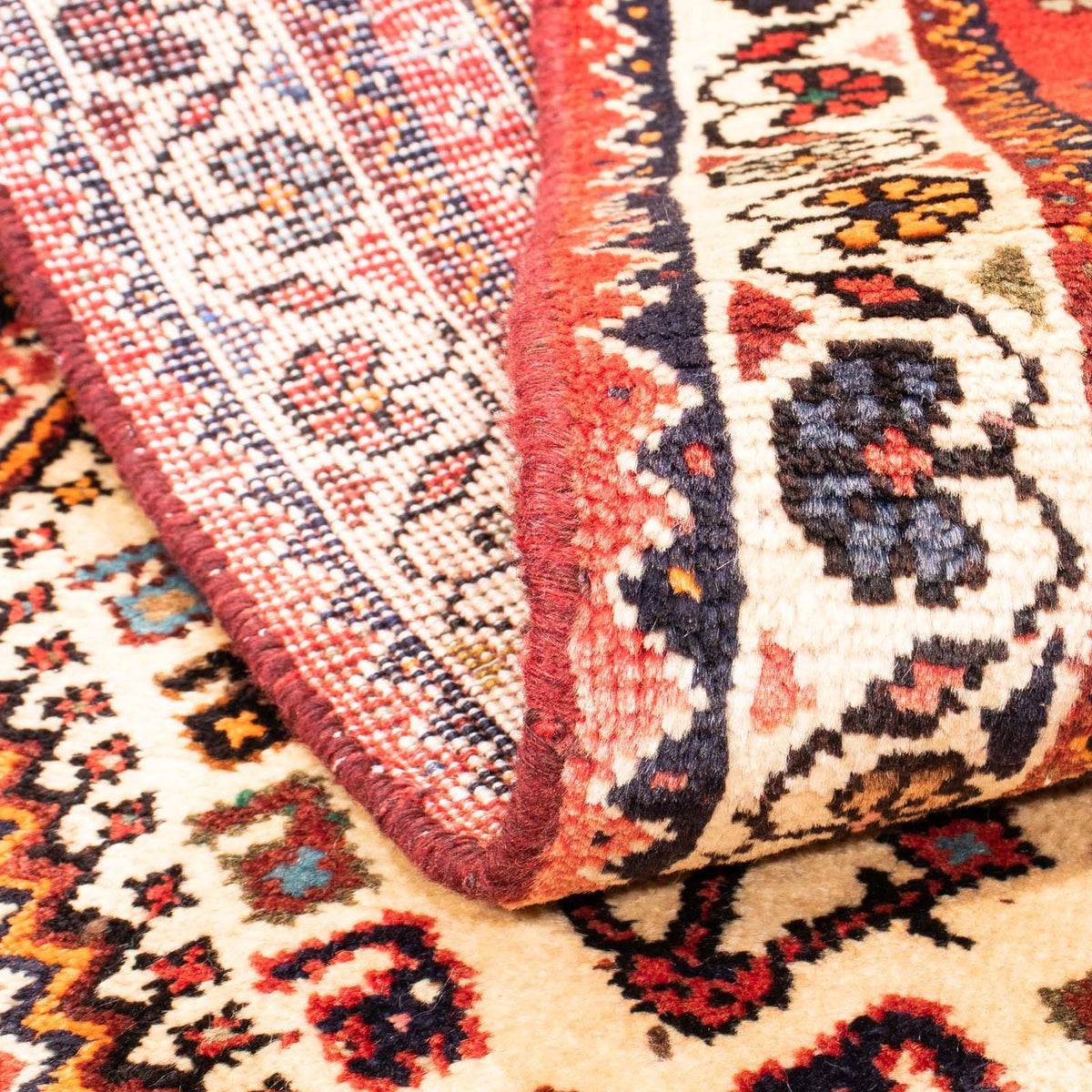 Perser Rug - Nomadic - 154 x 77 cm - beige