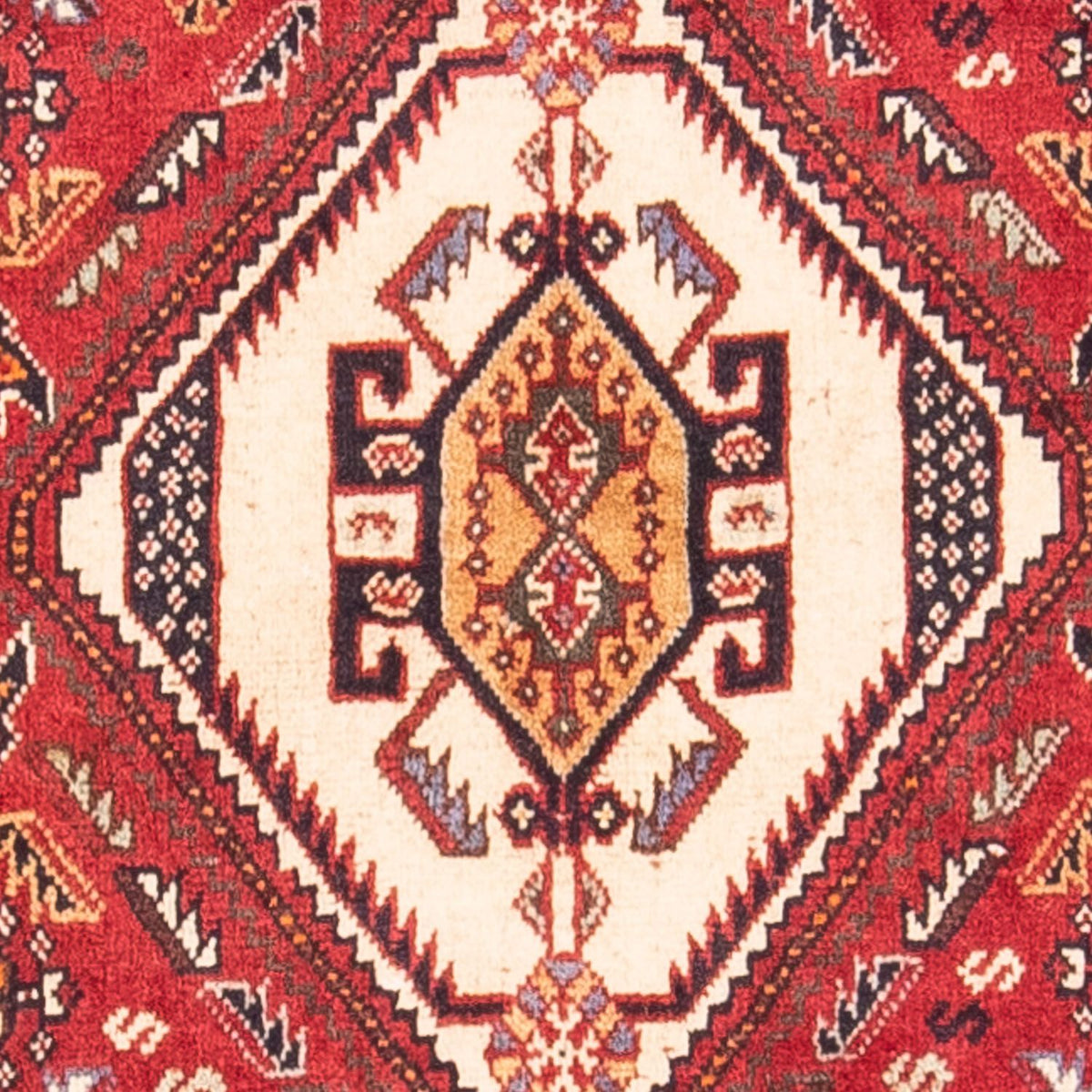 Runner Perser Rug - Nomadic - 266 x 97 cm - red