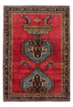 Perser Rug - Nomadic - 192 x 134 cm - dark red