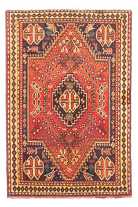 Perser Rug - Nomadic - 144 x 96 cm - red