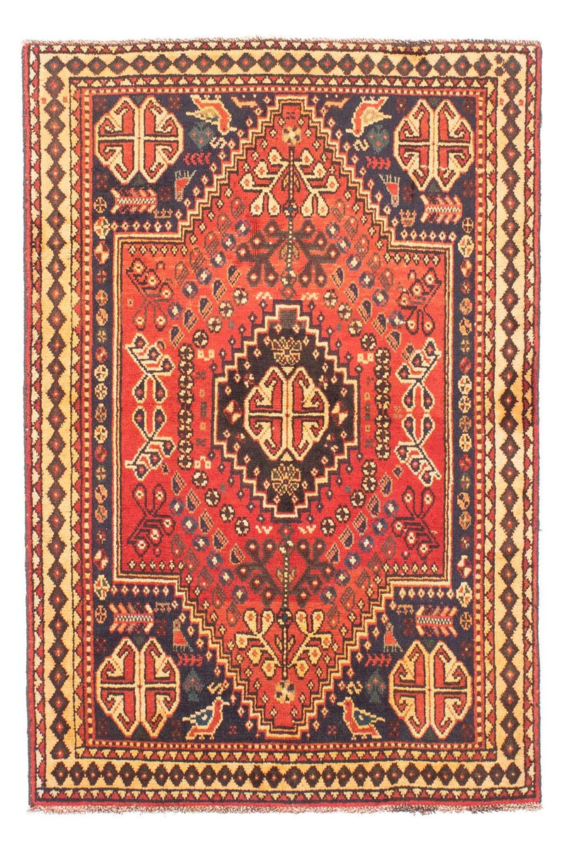 Perser Rug - Nomadic - 144 x 96 cm - red