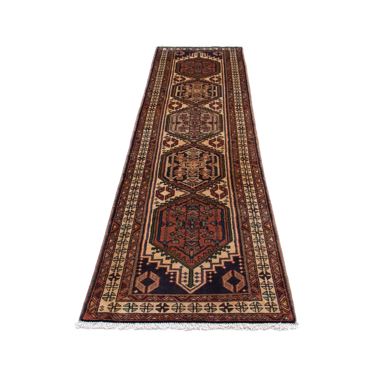 Runner Perser Rug - Nomadic - 291 x 67 cm - brown