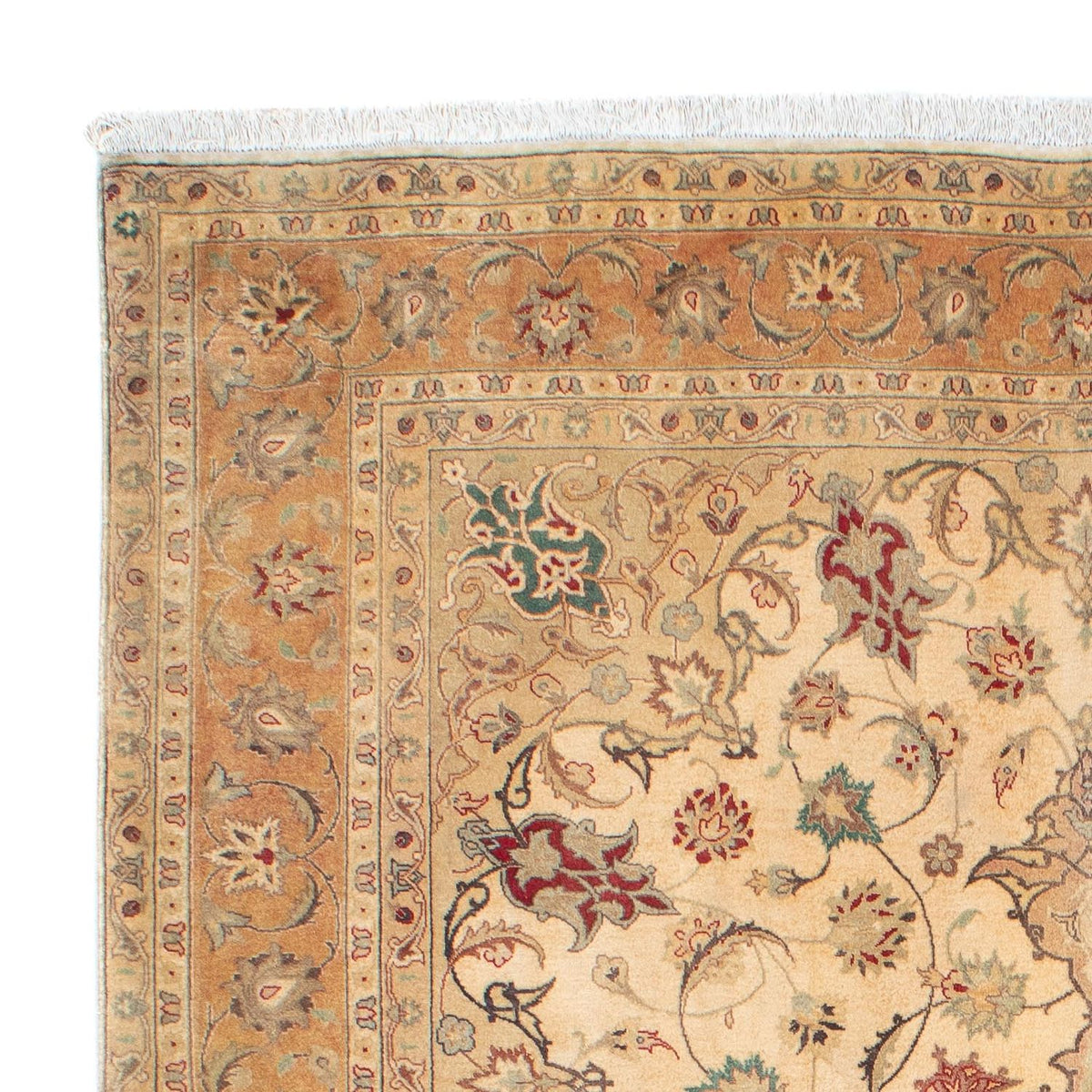 Perser Rug - Tabriz - Royal - 203 x 156 cm - light brown