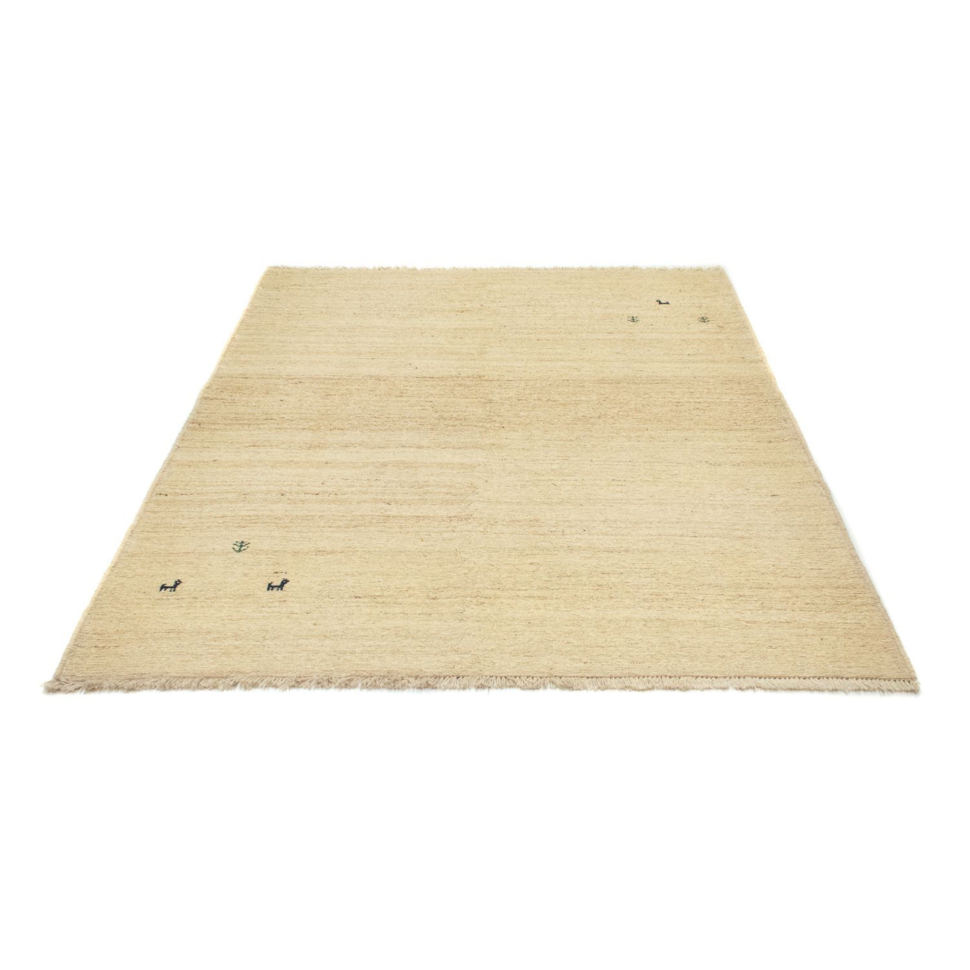 Persian Gabbeh Rug 175x143cm - Perserteppich Wollteppich