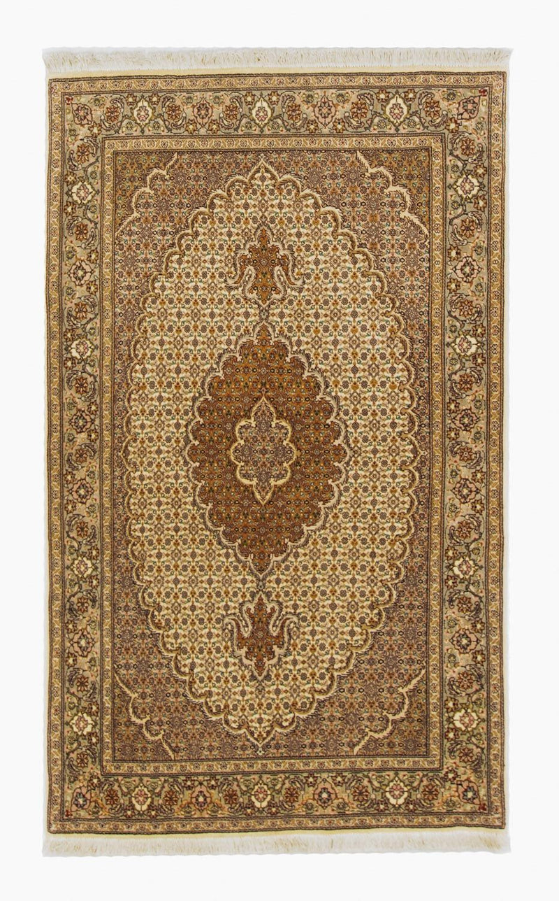 Perser Rug - Tabriz - 163 x 100 cm - dark beige