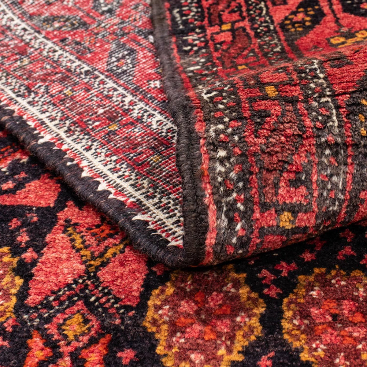 Runner Perser Rug - Nomadic - 202 x 95 cm - red