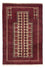 Perser Rug - Nomadic - 135 x 86 cm - dark red