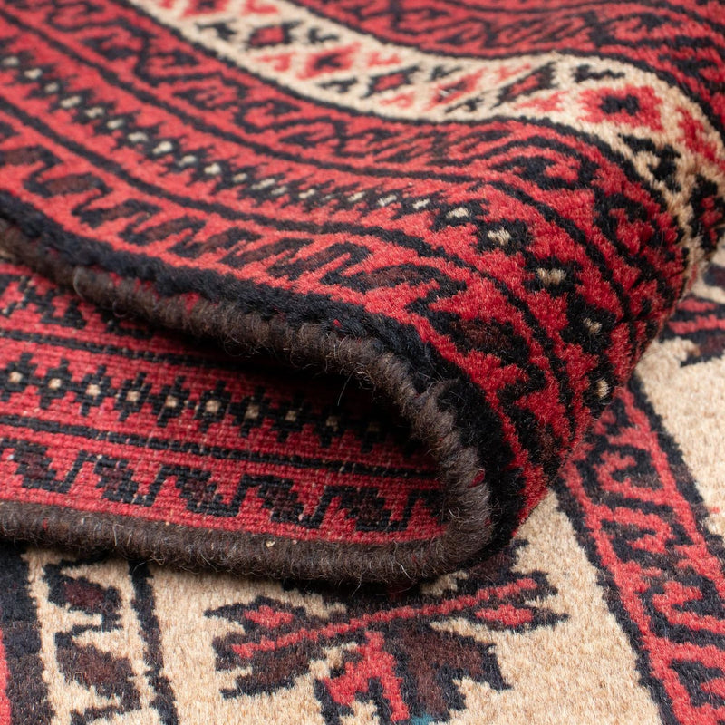 Perser Rug - Nomadic - 135 x 86 cm - dark red