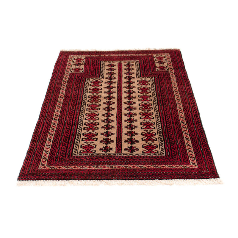 Perser Rug - Nomadic - 135 x 86 cm - dark red