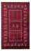 Turkaman Rug - 252 x 160 cm - dark red