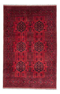 Afghan Rug - Kunduz - 196 x 130 cm - red