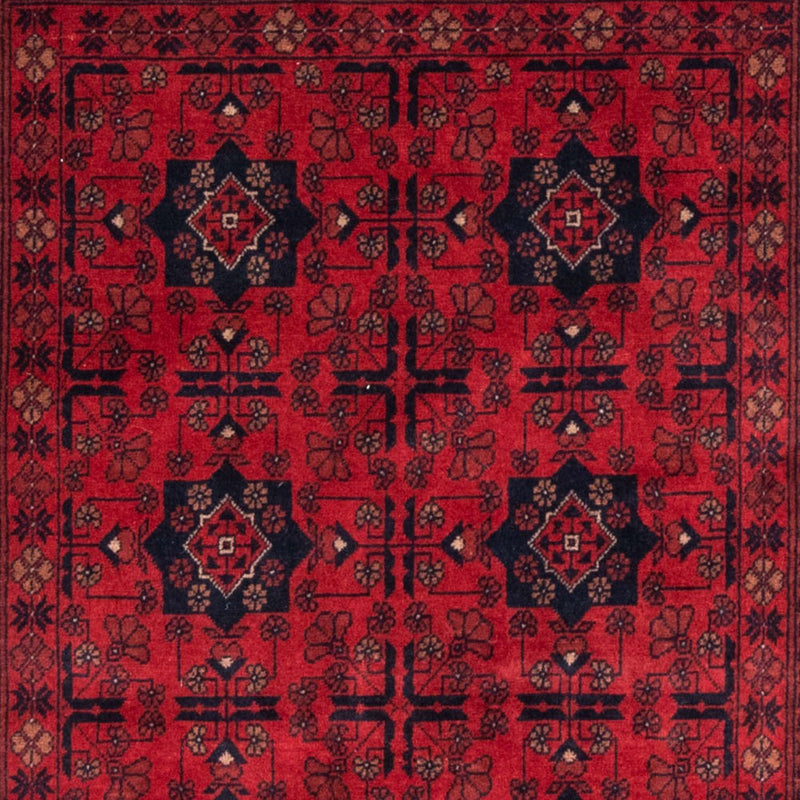 Afghan Rug - Kunduz - 188 x 129 cm - red