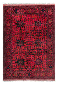 Afghan Rug - Kunduz - 190 x 128 cm - red