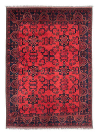 Afghan Rug - Kunduz - 184 x 127 cm - red
