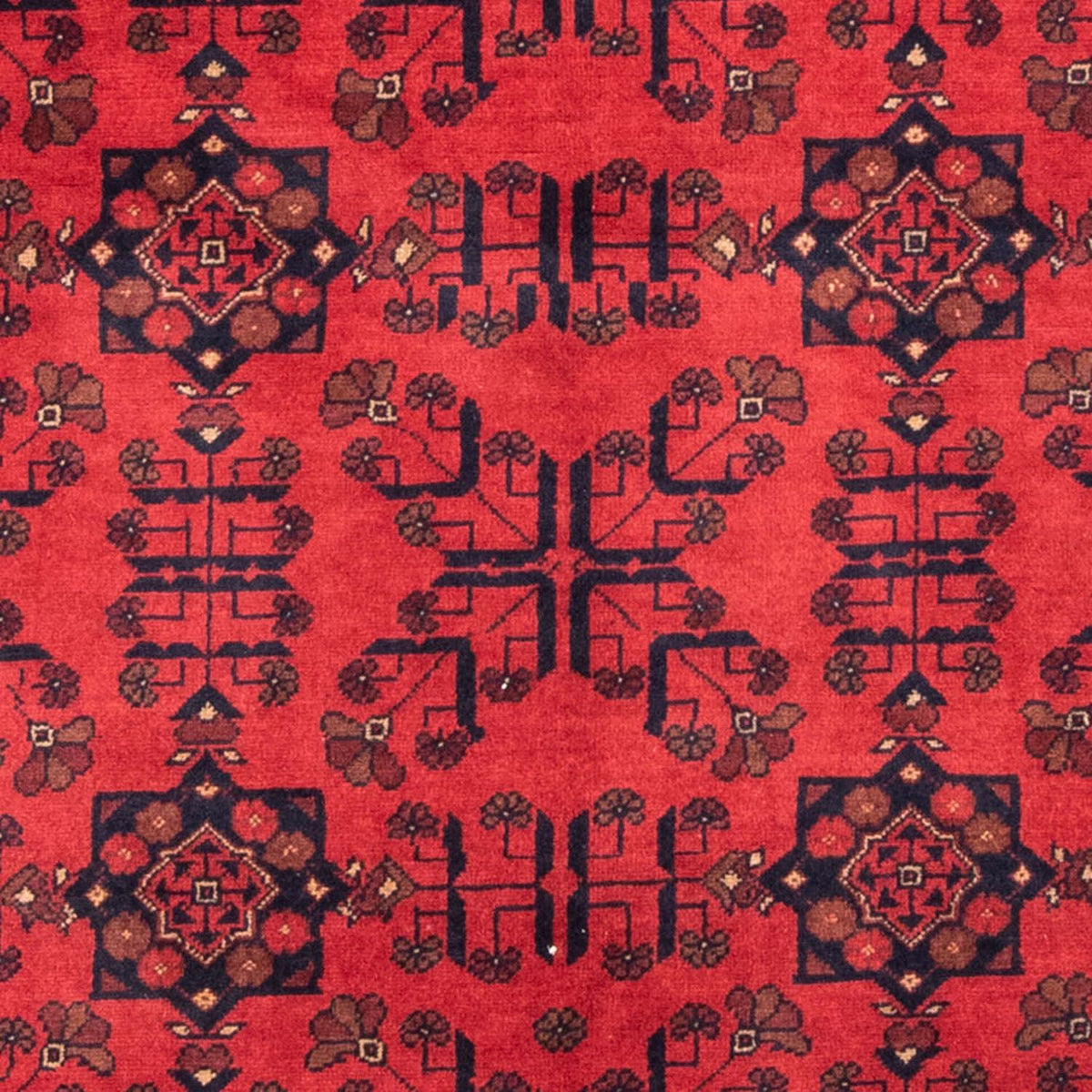 Afghan Rug - Kunduz - 184 x 127 cm - red