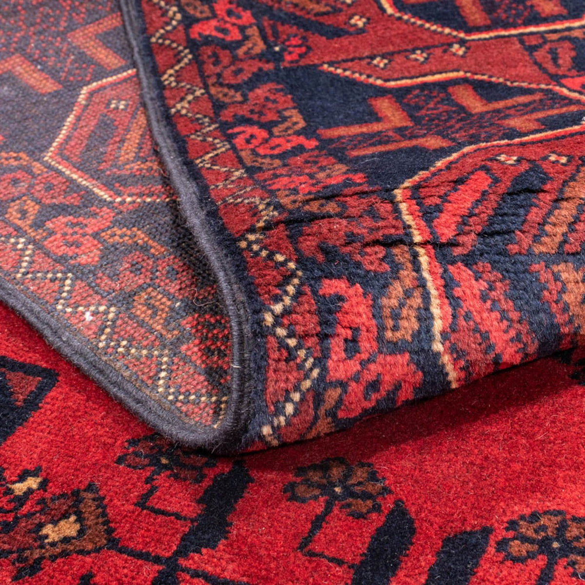 Afghan Rug - Kunduz - 184 x 127 cm - red