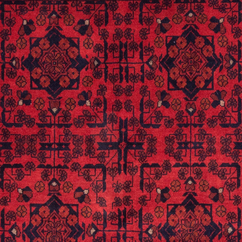 Afghan Rug - Kunduz - 186 x 126 cm - red