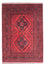 Afghan Rug - Kunduz - 146 x 104 cm - dark red