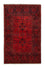 Afghan Rug - Kunduz - 155 x 100 cm - dark red